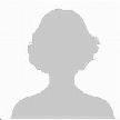 Silhouette of female head and shoulders